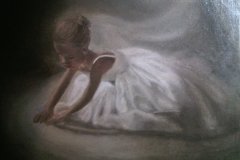 ritratto di ballerina bambina